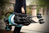 Mama Kiddies Mignon full extrás esernyőre csukható sport babakocsi türkiz színben