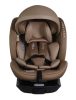 ISOFIX-es 360°- ban forgatható Mama Kiddies iSize Journey Extra biztonsági autósülés (40–150 cm) bézs színben támasztólábbal ajándék napvédővel és lábtartóval