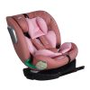 ISOFIX-es 360°- ban forgatható Mama Kiddies iSize Journey Extra biztonsági autósülés (40–150 cm) pink színben támasztólábbal ajándék napvédővel és lábtartóval ISOFIX-es 360°- ban forgatható Mama Kiddies iSize Journey Extra biztonsági autósülés (40–150 cm) pink színben támasztólábbal ajándék napvédővel és lábtartóval
