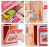 65 részes Mama Kiddies KitchenKing babakonyha szett kék-narancs színben