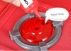 65 részes Mama Kiddies KitchenKing babakonyha szett kék-narancs színben