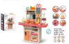 65 részes Mama Kiddies KitchenKing babakonyha szett pink-narancs színben