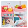 Mama Kiddies 43 részes 72 cm magas KitchenStar babakonyha szett narancs színben