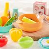 Mama Kiddies 43 részes 72 cm magas KitchenStar babakonyha szett narancs színben