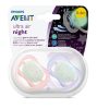 Philips Avent Ultra air éjszakai játszócumi - lányos 0-6hó 2db SCF376/12