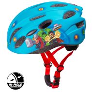   IN-MOLD technológiás kerékpár sisak Bosszúállók mintával - fiús - 52-56 cm