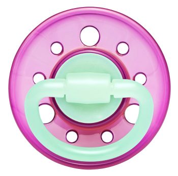 NIP Latex világítós cseresznye játszócumi 6+ hónapos 2db-os