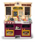   Home Chef 85 részes lila játék babakonyha szett kiegészítőkkel