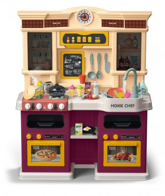 Home Chef 85 részes lila játék babakonyha szett kiegészítőkkel