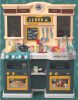 Mama Kiddies 85 részes 83 cm magas Home Chef zöld játék babakonyha szett kiegészítőkkel