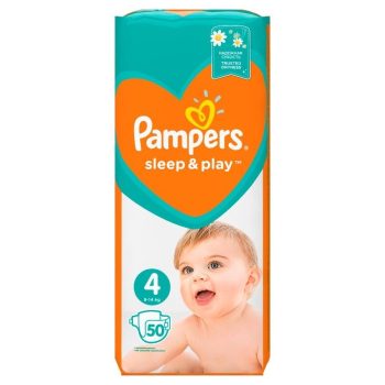 Pampers Sleep & Play pelenka 4-es maxi, 50 db
