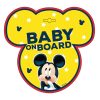 Baby on board jelzés - Mickey