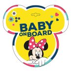 Baby on board jelzés - Minnie