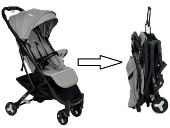 Mama Kiddies Skylove sport babakocsi kiegészítőkkel szürke színben + ajándék lábzsák