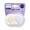 Philips AVENT SCF075/01 Játszócumi ultra start neutral 0-2hó 2 db - lányos
