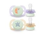 Philips AVENT SCF075/07 Játszócumi ultra start éjszakai 0-2hó 2 db - lányos Philips AVENT SCF075/07 Játszócumi ultra start éjszakai 0-2hó 2 db - lányos