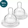 Philips AVENT SCY762/02 Etetőcumi Anti-colic lassú átfolyás 1hó+ 2 db Philips AVENT SCY762/02 Etetőcumi Anti-colic lassú átfolyás 1hó+ 2 db