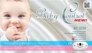 Baby Control légzésfigyelő BC-2230