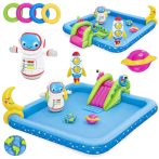 Bestway Little Astronaut felfújható vizes játszótér csúszdával – 228 × 206 × 84 cm Bestway Little Astronaut felfújható vizes játszótér csúszdával – 228 × 206 × 84 cm