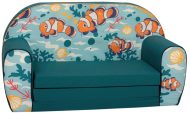   Mama Kiddies® szétnyitható dupla gyerekfotel és gyerekkanapé – Clown Fish
