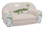 Mama Kiddies® szétnyitható dupla gyerekfotel és gyerekkanapé – Crocodile Mama Kiddies® szétnyitható dupla gyerekfotel és gyerekkanapé – Crocodile