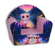 Mama Kiddies prémium babafotel - Pink Kitten