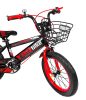 MK YB collection Yume kerékpár fekete-piros színben 16" + ajándék
