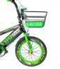 MK YB collection Yonda kerékpár sötétzöld-fekete színben 14" + ajándék