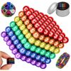 216 db 3 mm-es szivárvány színű mágneses NeoCube golyó