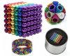 216 db 3 mm-es szivárvány színű mágneses NeoCube golyó