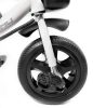 MK H-Trike Hero tricikli szülőkormánnyal és lábtartóval kék-fehér színben
