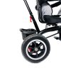 MK H-Trike Hawk tricikli 360 fokban forgatható üléssel lábtartóval szürke színben