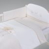 Klups 5 részes ágynemű - Macik csillaggal bézs-fehér