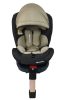 ISOFIX-es 360°-ban forgatható Mama Kiddies Baby Pilot biztonsági autósülés (0-36 kg) barna-bézs színben ajándék napvédővel