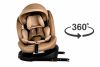 ISOFIX-es 360° -ban forgatható Mama Kiddies® iSize Journey biztonsági autósülés (40–150 cm) bézs színben ajándék napvédővel