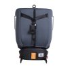 ISOFIX-es 360° -ban forgatható Mama Kiddies iSize Journey biztonsági autósülés (40–150 cm) szürke színben ajándék napvédővel