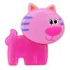 Cicás zselés rágóka pink színben Cicás zselés rágóka pink színben