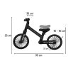 Trike Fix Glow LED futóbicikli – fekete Trike Fix Glow LED futóbicikli – fekete