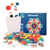 180 darabos fa puzzle