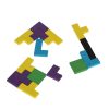 40 részes fa puzzle tetris