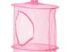 Felakasztható hálós játéktároló - rózsaszín