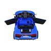 Audi R8 elektromos autó dupla motorral kék színben szülői távirányítóval eko bőr üléssel
