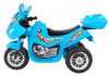 Elektromos kék háromkerekű motor gyerekeknek