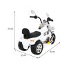 Hot Chopper elektromos fehér háromkerekű motor gyerekeknek