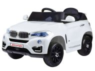 BMW X6 elektromos sportautó távirányítóval - Fehér