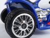 Elektromos háromkerekű motor kék színben