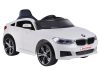 BMW 6 GT elektromos sportautó távirányítóval - Fehér BMW 6 GT elektromos sportautó távirányítóval - Fehér