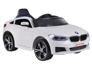 BMW 6 GT elektromos sportautó távirányítóval - Fehér