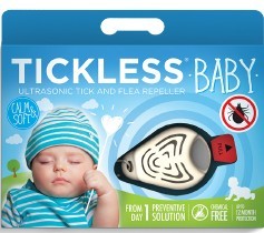 Tickless Ultrahangos kullancsriasztó baby fehér