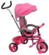 Baby Mix Ecotrike 2 gyermek tricikli pink színben